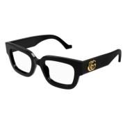 Gucci Stiliga solglasögon Gg1548O Black, Unisex