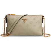 Guess Mini Crossbody Top Zip Väska White, Dam