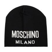 Moschino Keps med logo Black, Unisex