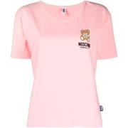 Moschino Kortärmad T-shirt Pink, Dam