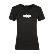 Calvin Klein Jeans Svarta T-shirts och Polos Black, Dam