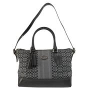 Coach Pre-owned Pre-owned Canvas handvskor Black, Dam