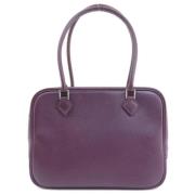 Hermès Vintage Pre-owned Laeder handvskor Purple, Dam