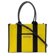 Balenciaga Vintage Pre-owned Canvas balenciaga-vskor Yellow, Dam