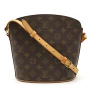 Louis Vuitton Vintage Pre-owned Canvas louis-vuitton-vskor Brown, Dam