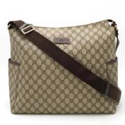 Gucci Vintage Pre-owned Plast axelremsvskor Beige, Dam