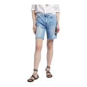 GAS Bermuda Shorts för Män Blue, Dam