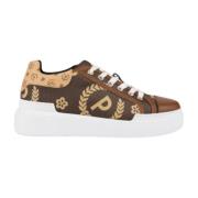 Pollini Låga Sneakers Brown, Dam