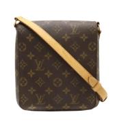 Louis Vuitton Vintage Pre-owned Canvas louis-vuitton-vskor Brown, Dam