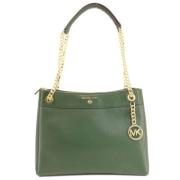 Michael Kors Pre-owned Pre-owned Laeder totevskor Green, Dam