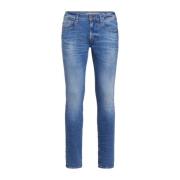 Guess Slim-fit Denim Byxor Blue, Herr