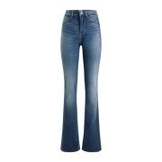 Guess Tidlösa Boot-cut Jeans Blue, Dam