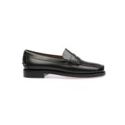 Sebago Svarta Snörskor för Män Black, Herr