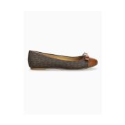 Michael Kors Elegant Ballett Flats Skor Brown, Dam