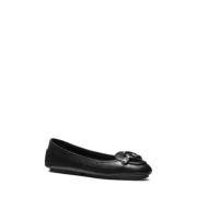 Michael Kors Lillie Moc - Svarta läderskor Black, Dam