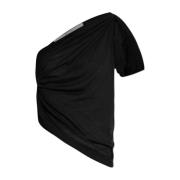 Rick Owens Top Twist Black, Dam