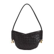 Bottega Veneta Mini Hobo Axelväska Black, Dam