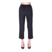 Save The Duck Cropped Trousers Black, Dam