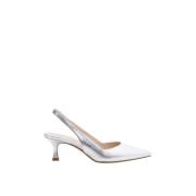 Parallele Silverläder Slingback Narcisso Gray, Dam