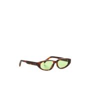 g.o.d. Eyewear Vit/Blå Solglasögon Multicolor, Dam