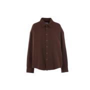 Mythinks Oversized Brun Skjorta Brown, Dam