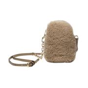 Poche Paris Mobilfodral Beige, Dam