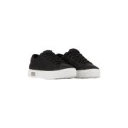 Armani Exchange Sneakers med låg profil Black, Dam