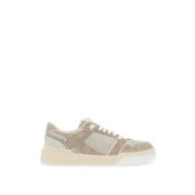 Dolce & Gabbana Suede Roma Sneakers för Män Beige, Herr