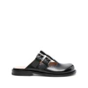 Loewe Svarta Mary-Jane Mule Sandaler Black, Dam