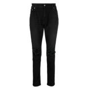 Represent R1 Destroyer Denim Black Jeans Black, Herr