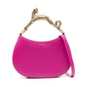 Lanvin Fuchsia Katt Handtag Axelväska Pink, Dam