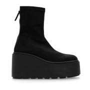 Vic Matié Platform ankelboots Magnifico Black, Dam