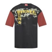 Diesel T-shirt T-Boxt-Q4 Multicolor, Herr