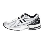 New Balance Metallic Silver Black Sneakers White, Unisex