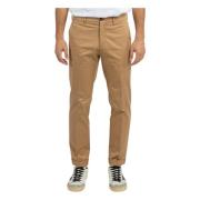 Golden Goose Beige Slim-Fit Bomulls Chinos Beige, Herr