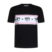 Chiara Ferragni Collection Kortärmad T-shirt Black, Dam