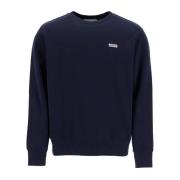 Autry Vintage Crewneck Sweatshirt Blue, Herr