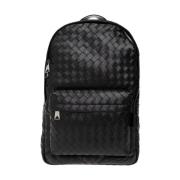 Bottega Veneta ‘Classic Intrecciato Medium’ ryggsäck Black, Herr