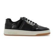 Saint Laurent ‘Sl51 Low’ satin sneakers Black, Dam