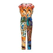 Desigual Stilren Jumpsuit för Kvinnor Multicolor, Dam