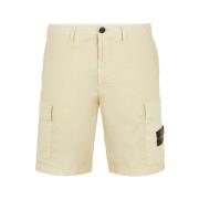 Stone Island Cargo Bermuda Shorts L0803 Beige, Herr