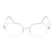 Lindbergh Titanium Square Rim Richelle Glasögon Yellow, Unisex