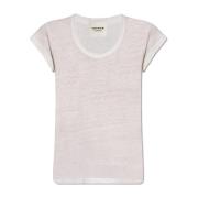 Isabel Marant Étoile ‘Zankou’ T-shirt White, Dam