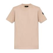 Moncler T-shirt med veckad baksida Pink, Dam