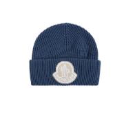 Moncler Keps med logopatch Blue, Herr