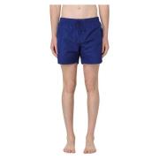 Sundek Memory Swimshorts med elastisk midja Blue, Herr