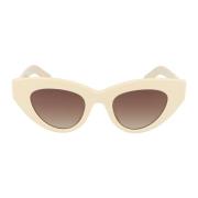 Kaleos Cat Eye Solglasögon Campbell Beige, Dam