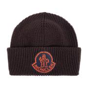 Moncler Keps med logopatch Brown, Herr