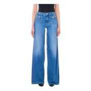 Liu Jo Cropped Jeans Blue, Dam