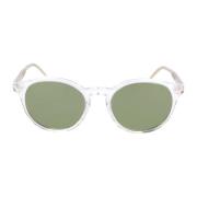 Armani Runda Acetat Solglasögon Modell AR 8211 White, Unisex